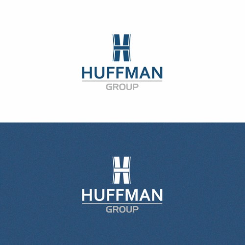 Huffman Group Logo Design by Elnur Isakov