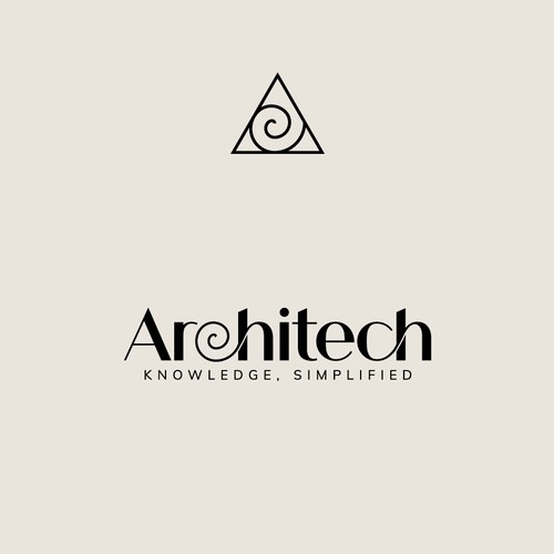 Brilliant logo required for knowledge oasis in an age of cognitive overload! Design by Giunise