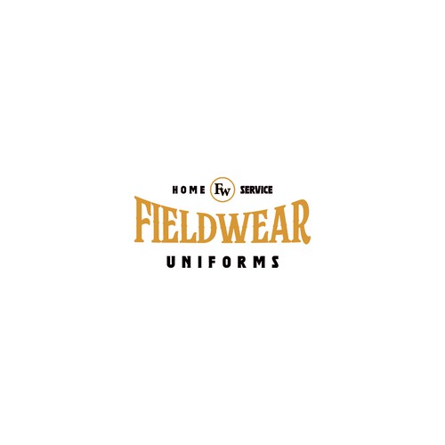 Logo for home service uniform company Diseño de Arif Huda Ir