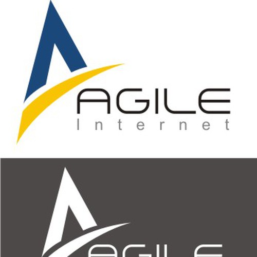 logo for Agile Internet デザイン by Magic_Hand
