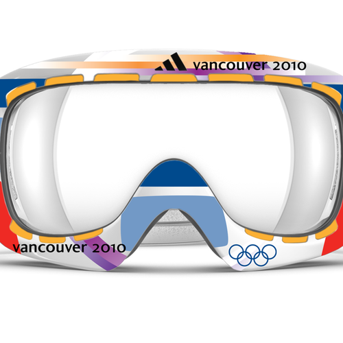 Design adidas goggles for Winter Olympics Design by smallheart