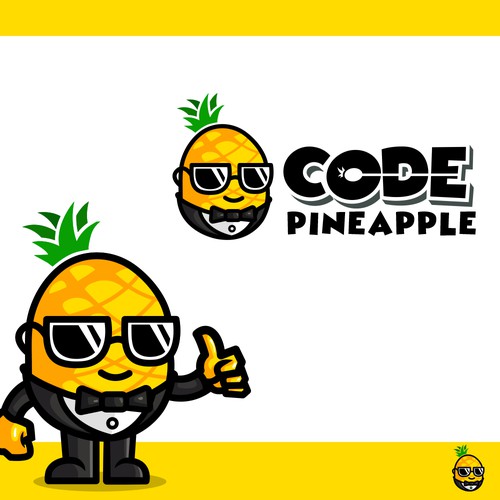 Logo needed for "Code Pineapple" - A mission of mystery and fun [2nd place wins too!] Design by Molyvi