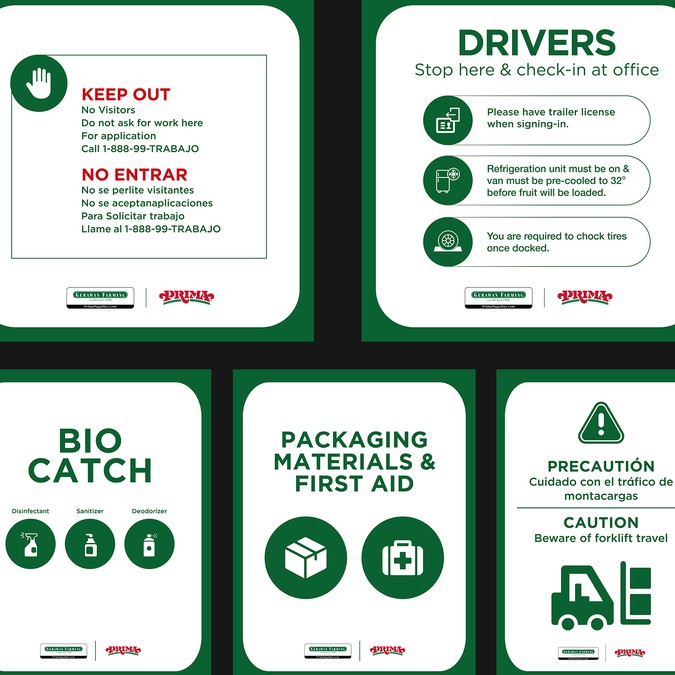 Signage Standards Signage contest