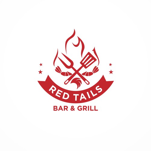 Red Tails Bar & Grill Needs Your Help!!! Design by websmartusa