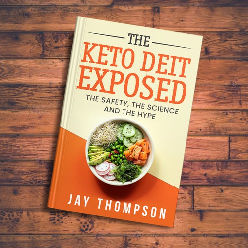 Create a cover for a book titled “The Keto Diet Exposed” Design by Zahari Studio