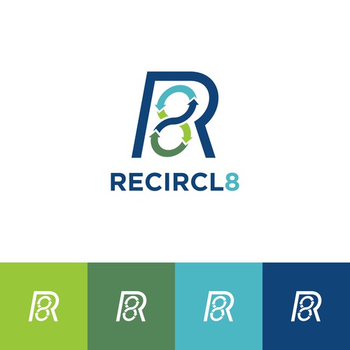 Recycling Company Logo Design Design by Kibokibo