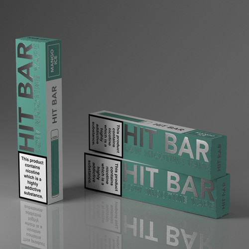 Vape Box in the style of Sugar Free Red Bull Design by MattFrau