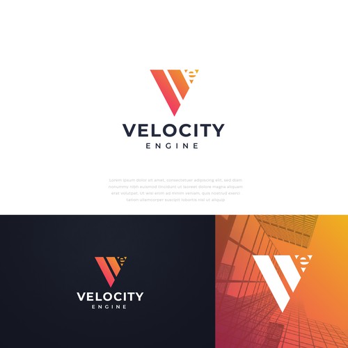 VE logo contest Design by genesis.design