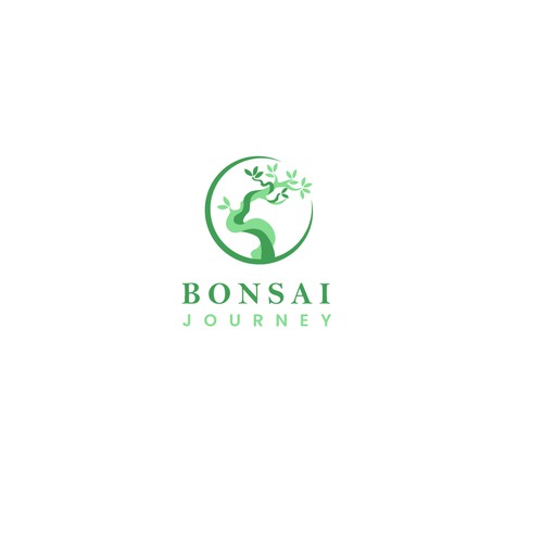 Logo design for a blog on bonsai Design by Anastasia Kristina