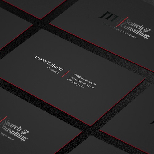 Design Business Card Design for Executive Search Firm por CilioLab✦