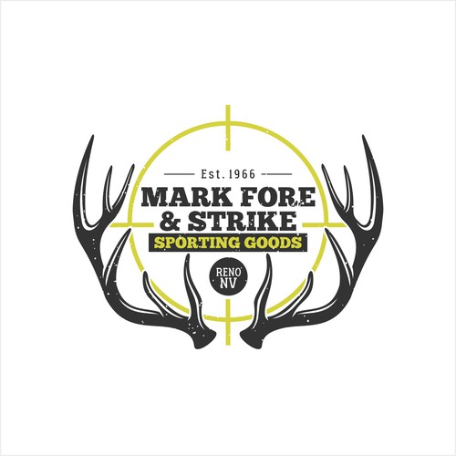 Looking for a simple yet powerful logo for our local hunting and fishing store. Design by HandriSid