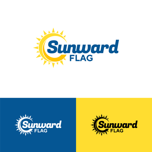 Modern new logo wanted for custom flag company. Design by -[ WizArt ]-