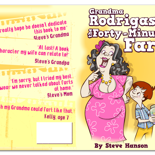 Children's Book Cover: Cartoon Grandma (ages 7-10, series) Design réalisé par MillyMax