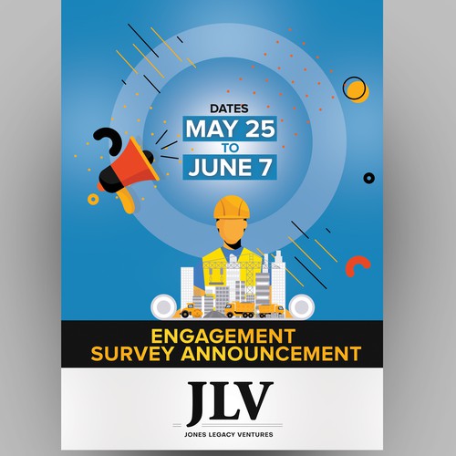 JLV Engagement Survey Launch Ontwerp door GD @rtist