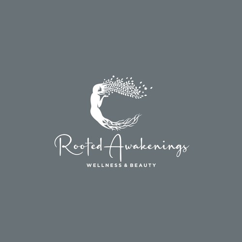 Logo to help empower women in self care to holistically reverse hair loss issues Design by ms.logolady