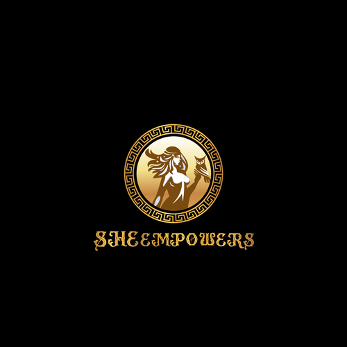 SHEempowers - luxurious design of a woman preferrably in some kind of a circle to appeal to women professionals Design by Ikim