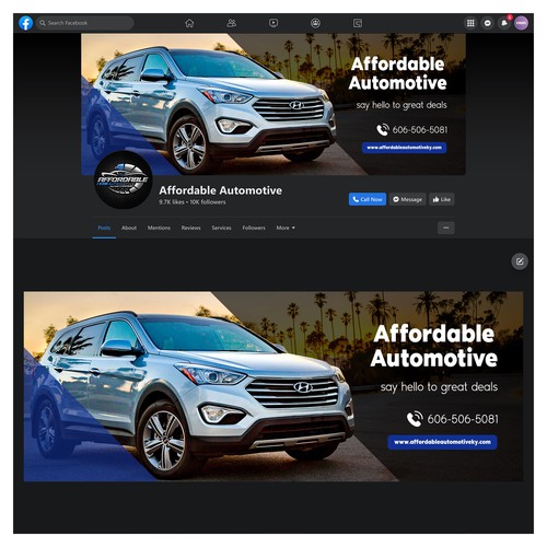 Facebook cover contest entry by Wisden