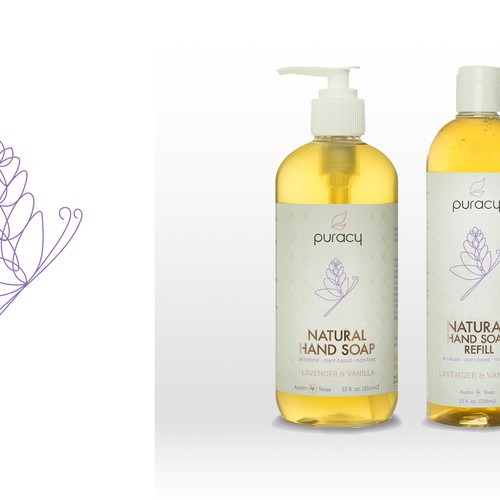 Create Whimsical Line Art Illustration for Organic Soap & Lotion Company Design by Pierre Ester