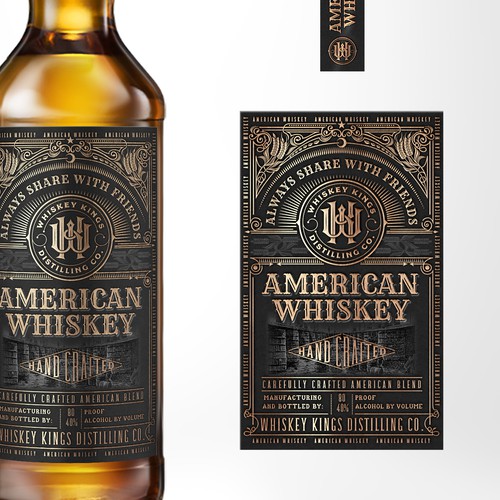 New Whiskey Distillery label design Design réalisé par Vasily ERA