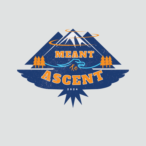 Meant to Ascent logo Design by Anniething