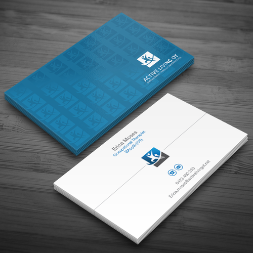 Business cards - occupational therapist Design by fastdesign86