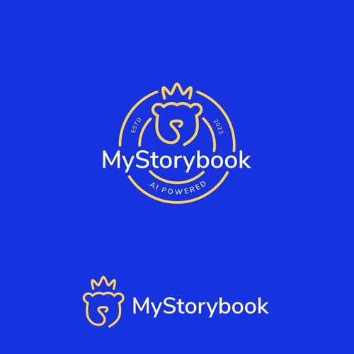 Logo for AI Powered Personalised Stories to Compete with Disney Design by Omniverse™