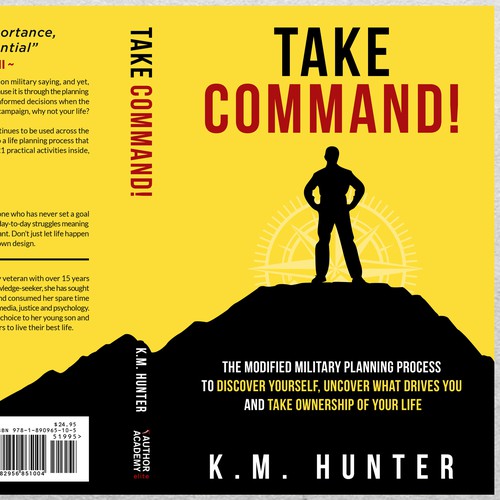 Design my book cover to Take Command! Design by Platinumedia