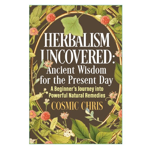 Depiction of powerful ancient herbal wisdom for modern times for an ebook on herbalism Design by logroll