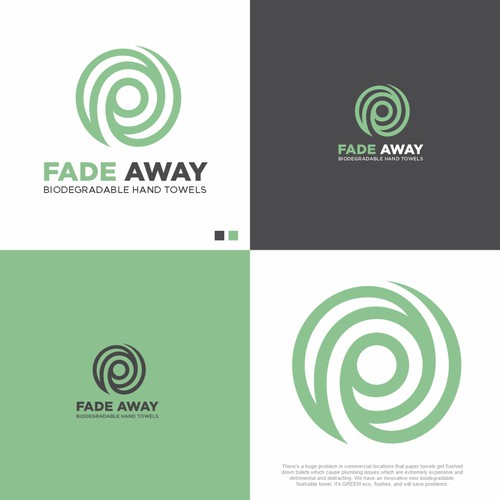 biodegradable flushable hand towels Design by F3design™⭐