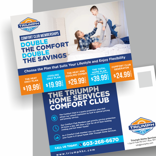 Postcard, flyer or print contest entry by CREATIVE NINJA ✅