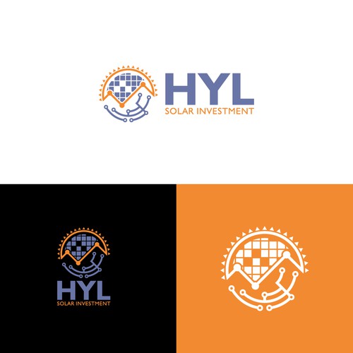 HYL Investment needs a logo simple and conveys high tech ideas Design by ukd