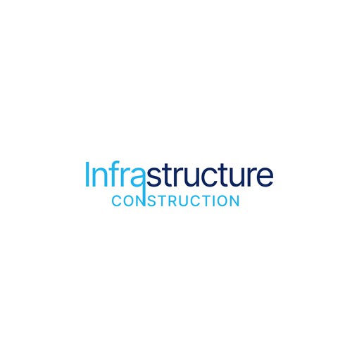 "Infrastructure Construction" UNIQUE LOGO Design by imFlow☀️
