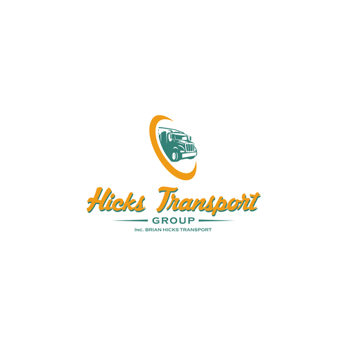 Hicks Transport Group logo freshen up - Sep 2015 Design by sikomo_