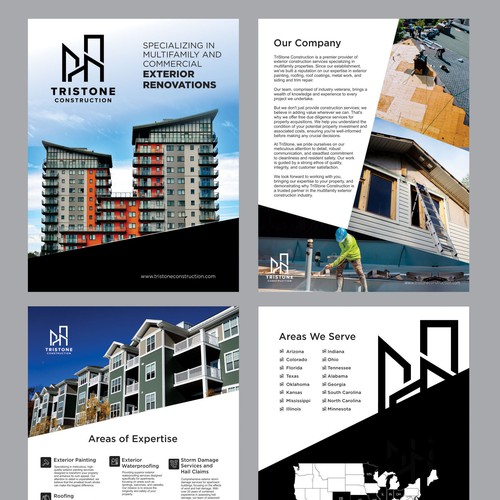 Designs | E Brochure Design for Construction Company | Brochure contest