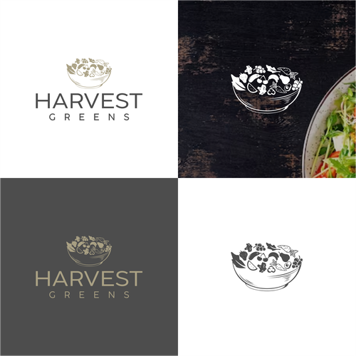 New Fast Casual Greens Based Food Concept Design our Signage, Logo to launch our concept Design by Lienro