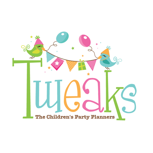 logo for Tweaks - The Children's Party Planners Design by PrettynPunk