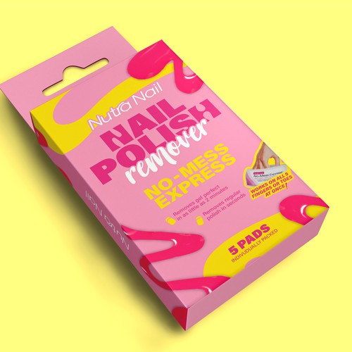 Nutra Nail Gel Remover Design by ateiluj
