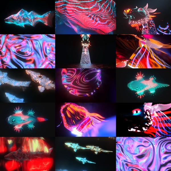 Fantastic Creatures 3d illustrations