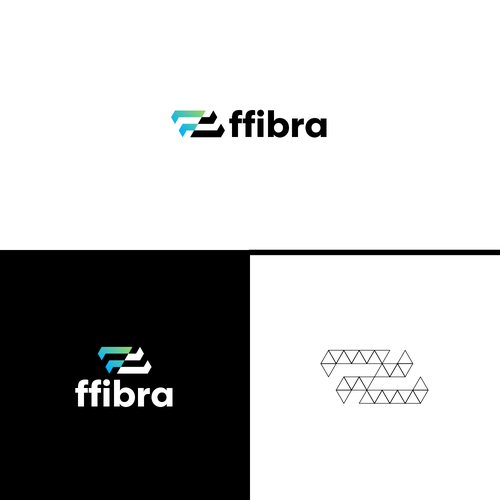 Logo for Fiber Internet Provider Diseño de RyuSun