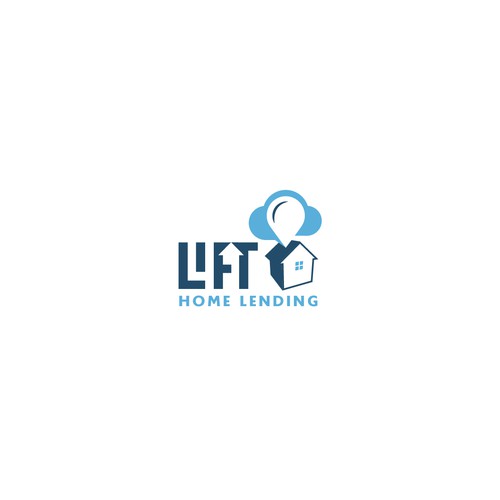 Lift Home Lending Logo Design by freecycle