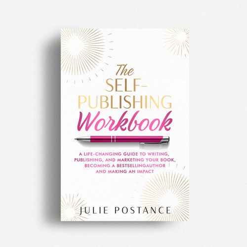 Stunning high quality professional cover for book on self-publishing Design by Yna