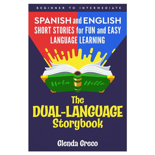 Cover for a book that teaches you Spanish with Short Stories Design por AleMiglio