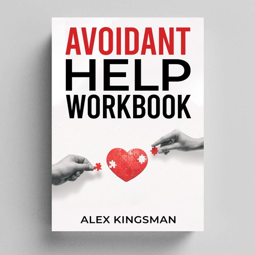 Workbook book cover on Avoidant Attachment Style Design by NoBoundaries