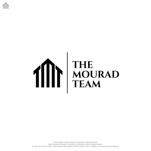 Logo for new modern trendy mortgage team Design by Mac _An