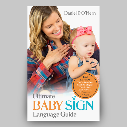 Baby Sign Language for Parents ebook cover Design by Hisna