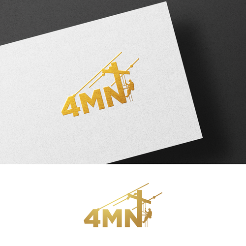 A catching simple logo to be remembered. No linesmen stuff just a simple catching 4MN Design by RMMO™