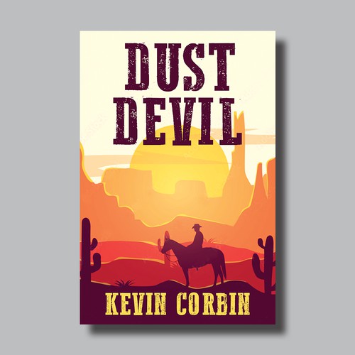 Dust Devil Cover Contest Design by Brushwork D' Studio