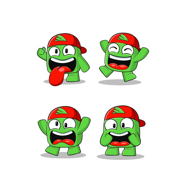Design by playflowstudio titled "Frog Character Design for Unspeakable"