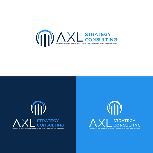 Design the future for a new global strategy consulting firm with unique logo and website Design by WaksArt©