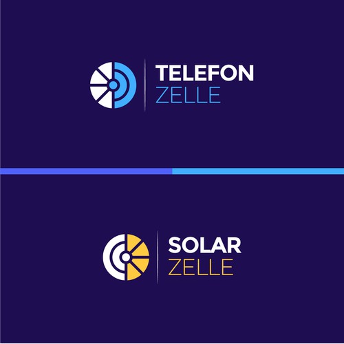 Create two elegant logos in one common style (Stationary stores for Telco & solar) Réalisé par Deni Wibowo